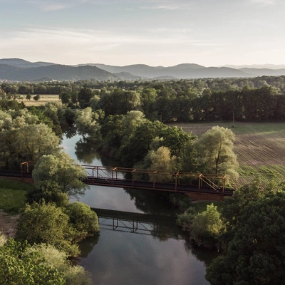 Waterworks Bridge over the Ljubljanica River