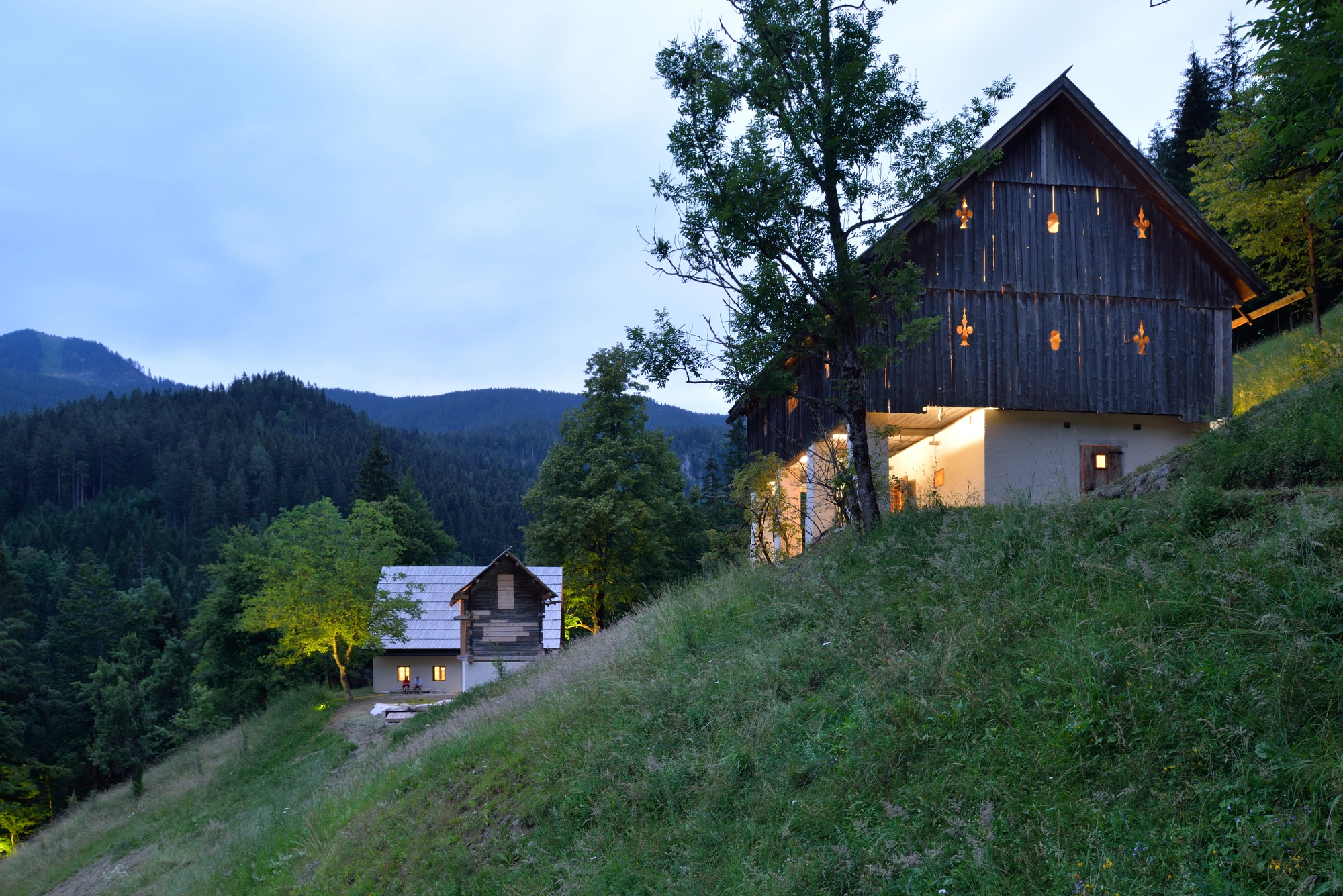 Renovation of the Vrlovčnik homestead