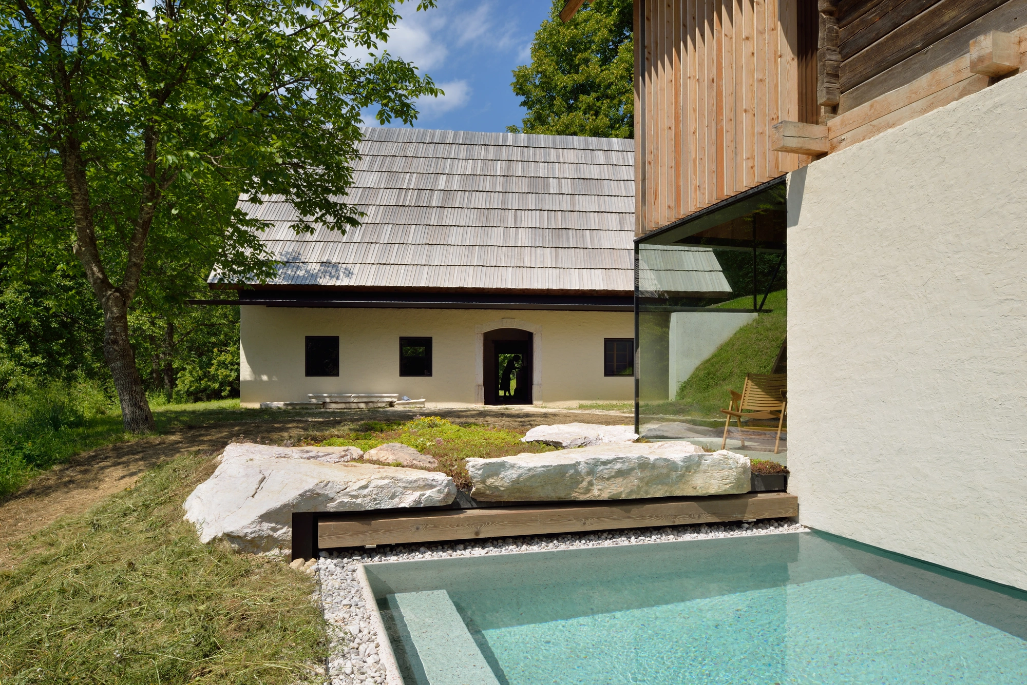 Renovation of the Vrlovčnik homestead